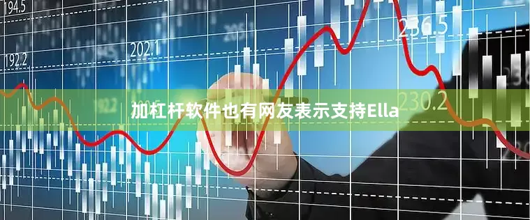 加杠杆软件也有网友表示支持Ella
